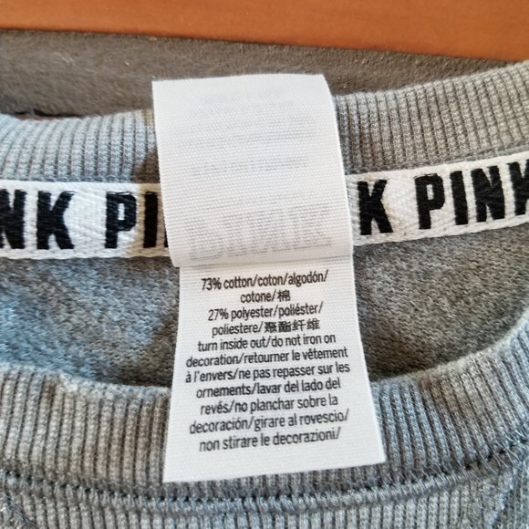 PINK Victorias Secret Oversized Lightweight Sweatshirt - Picture 4 of 7